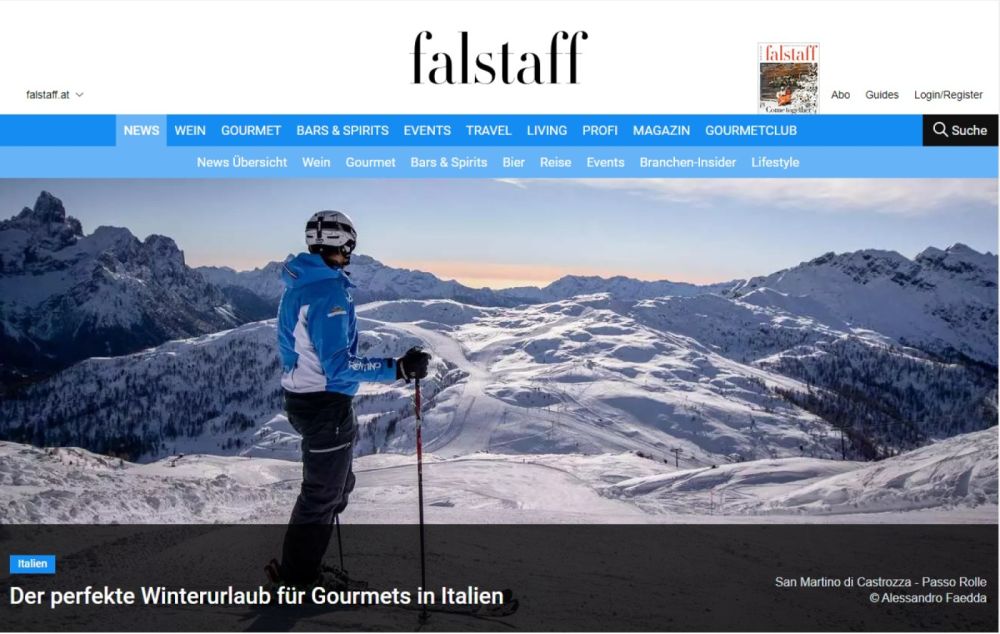 Trentino: destinazione invernale ideale per buongustai - FALSTAFF - Vienna